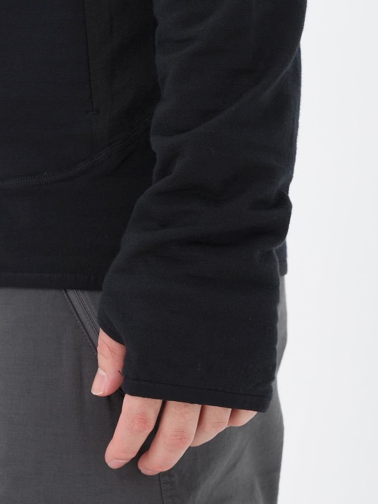 icebreaker(アイスブレーカー) ｜メリノB 300 リアルフリース ディセンダー LS ジップ（メンズ）