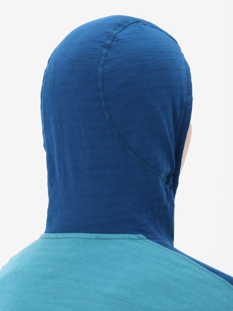 icebreaker(アイスブレーカー) ｜メリノB 300 リアルフリース ディセンダー LS ジップフーディー（メンズ）