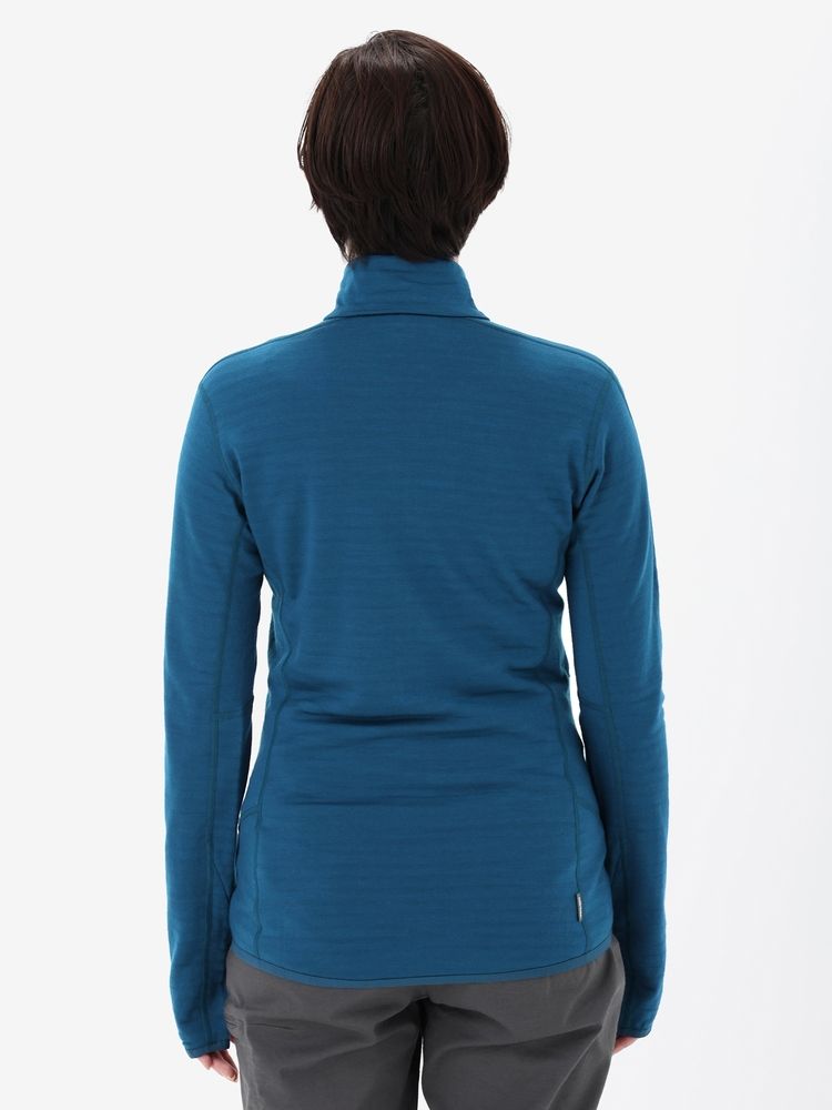 icebreaker(アイスブレーカー) ｜メリノB 300 リアルフリース ディセンダー LS ジップ（レディース）