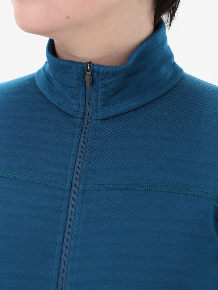 icebreaker(アイスブレーカー) ｜メリノB 300 リアルフリース ディセンダー LS ジップ（レディース）