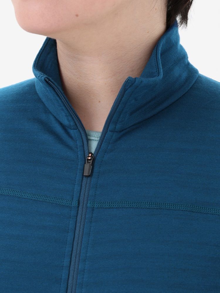 icebreaker(アイスブレーカー) ｜メリノB 300 リアルフリース ディセンダー LS ジップ（レディース）