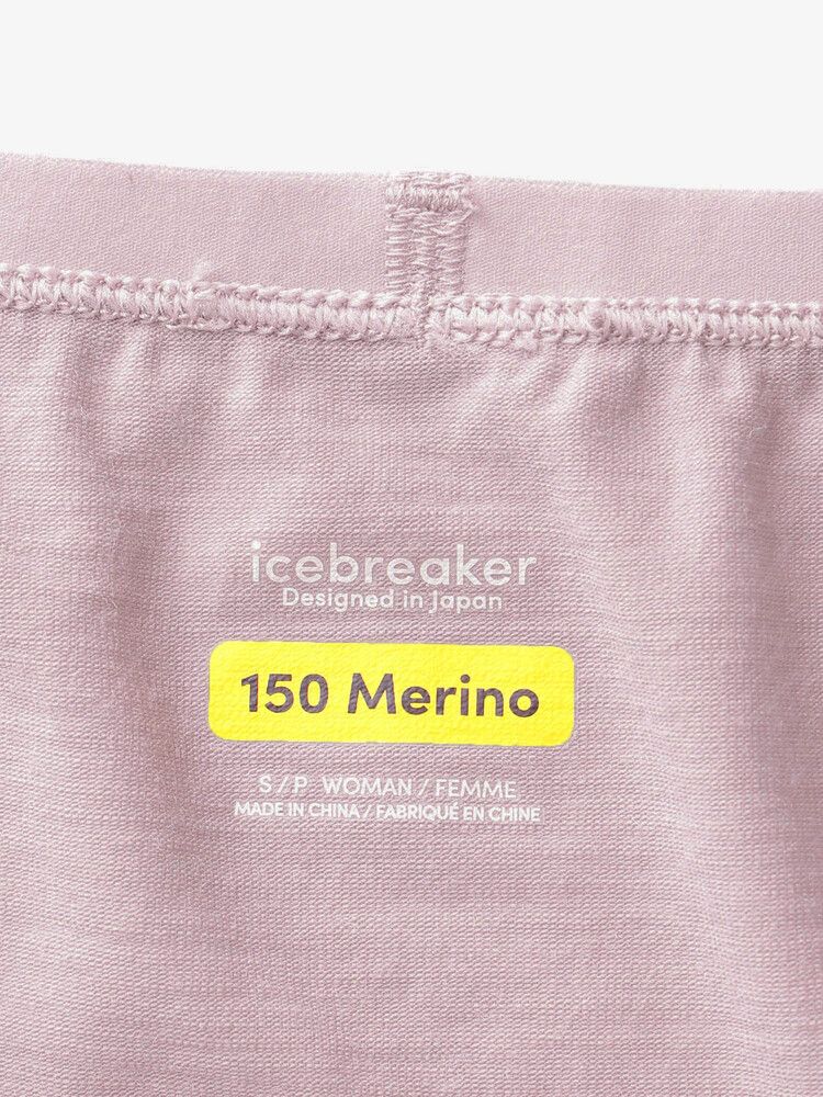icebreaker(アイスブレーカー) ｜150 メリノサイレン ハイライズショーツ（レディース）