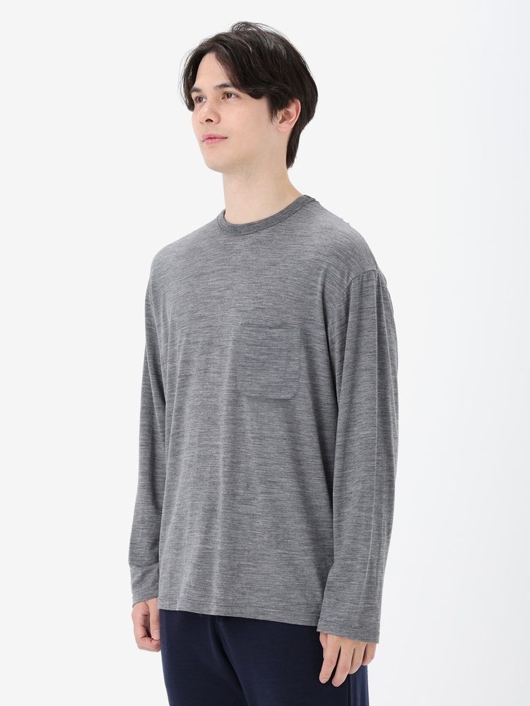 icebreaker メリノウール 150 LSポケットティー 長袖カットソー 公式】メリノ150 LS ポケットティー（ユニセックス）｜アイス