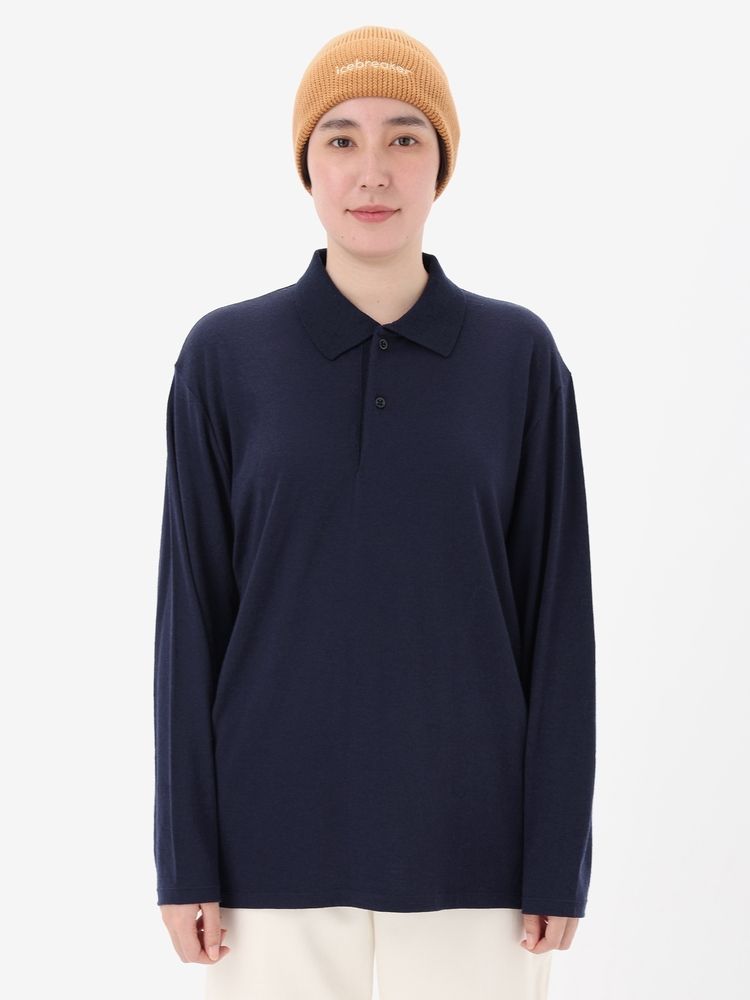 icebreaker(アイスブレーカー) ｜メリノ 200 LS ポロ（ユニセックス）