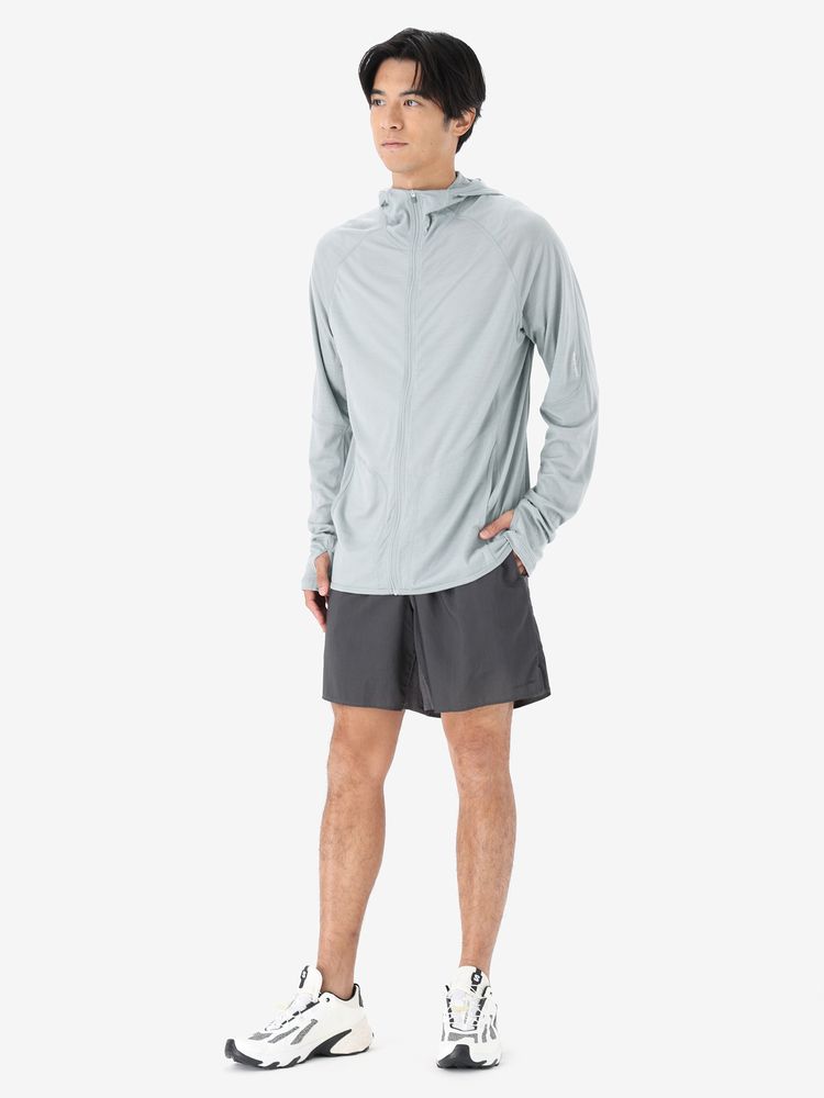 icebreaker(アイスブレーカー) ｜150 メリノファイン エース LS ジップフーディー（メンズ）