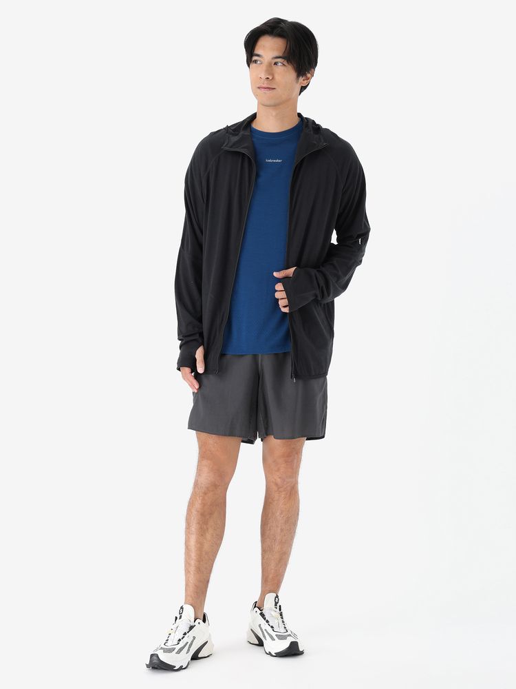 icebreaker(アイスブレーカー) ｜150 メリノファイン エース LS ジップフーディー（メンズ）