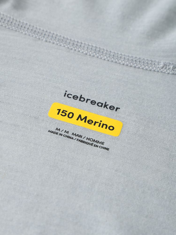 icebreaker(アイスブレーカー) ｜150 メリノファイン エース LS ジップフーディー（メンズ）