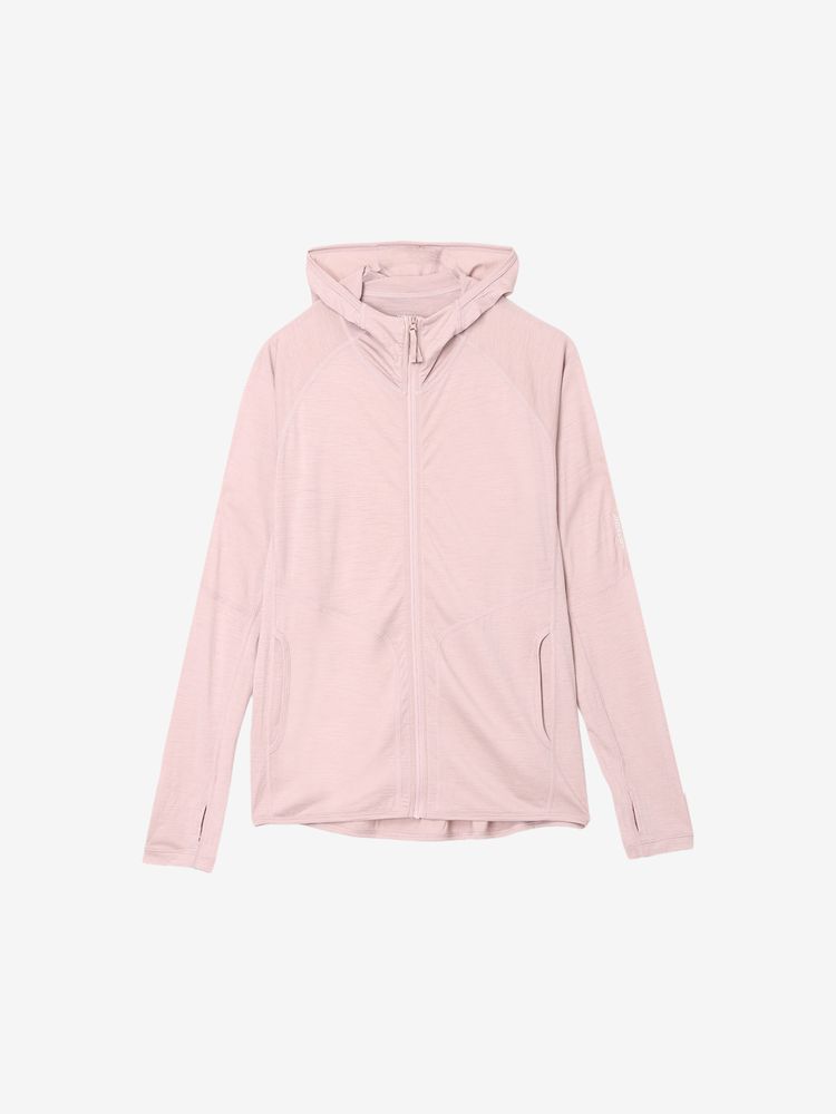 icebreaker(アイスブレーカー) ｜150 メリノファイン エース LS ジップフーディー（レディース）