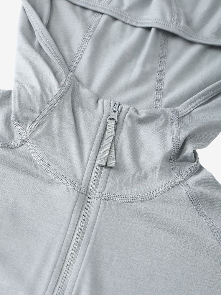 icebreaker(アイスブレーカー) ｜150 メリノファイン エース LS ジップフーディー（レディース）