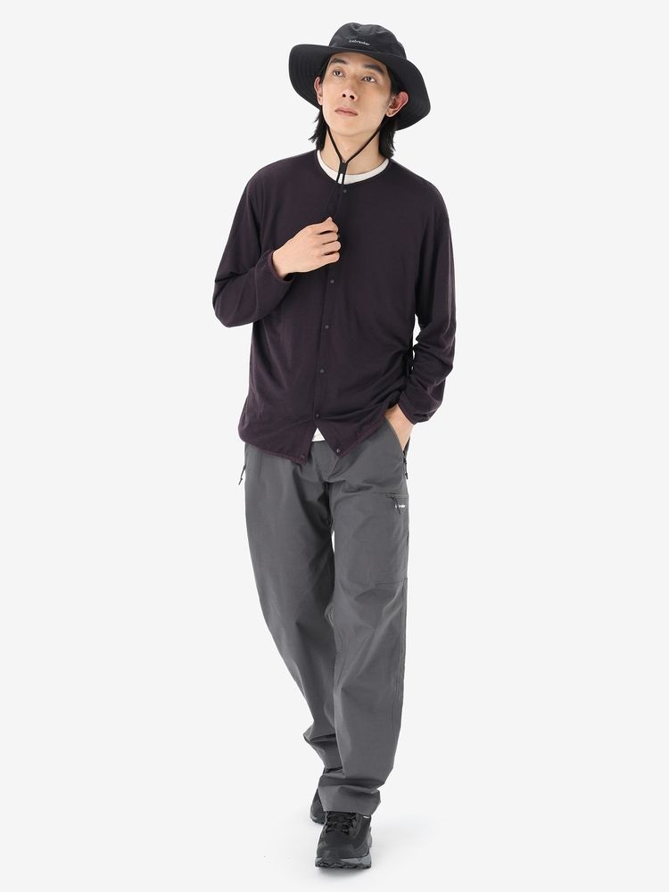 icebreaker(アイスブレーカー) ｜メリノ 150 ラウンドネックカーディガン（ユニセックス）