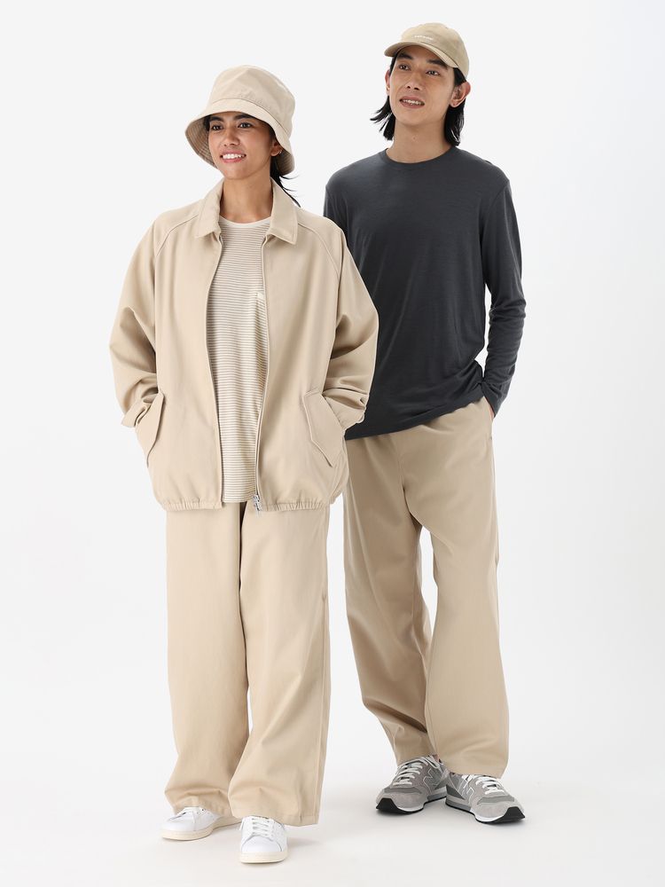 icebreaker(アイスブレーカー) ｜メリノコットンツイル アジャスタブルパンツ（ユニセックス）