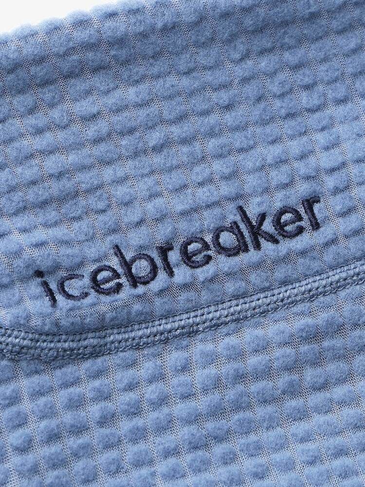 icebreaker(アイスブレーカー) ｜400 メリノブレンド RF グリッド ブラックリッジ フーディー（レディース）