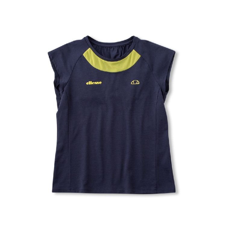 ショートスリーブチュールクルーシャツ テニスウェア レディース Ew Ellesse エレッセ 公式通販