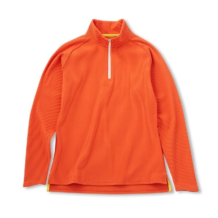 ロングスリーブハーフジップリブトップス レディース Ew Ellesse エレッセ 公式通販