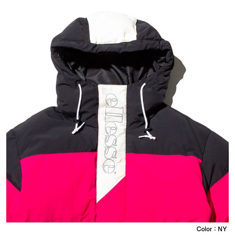 カラーブロックロングダウンコート メンズ レディース Ehk Ellesse公式通販 アウトレット