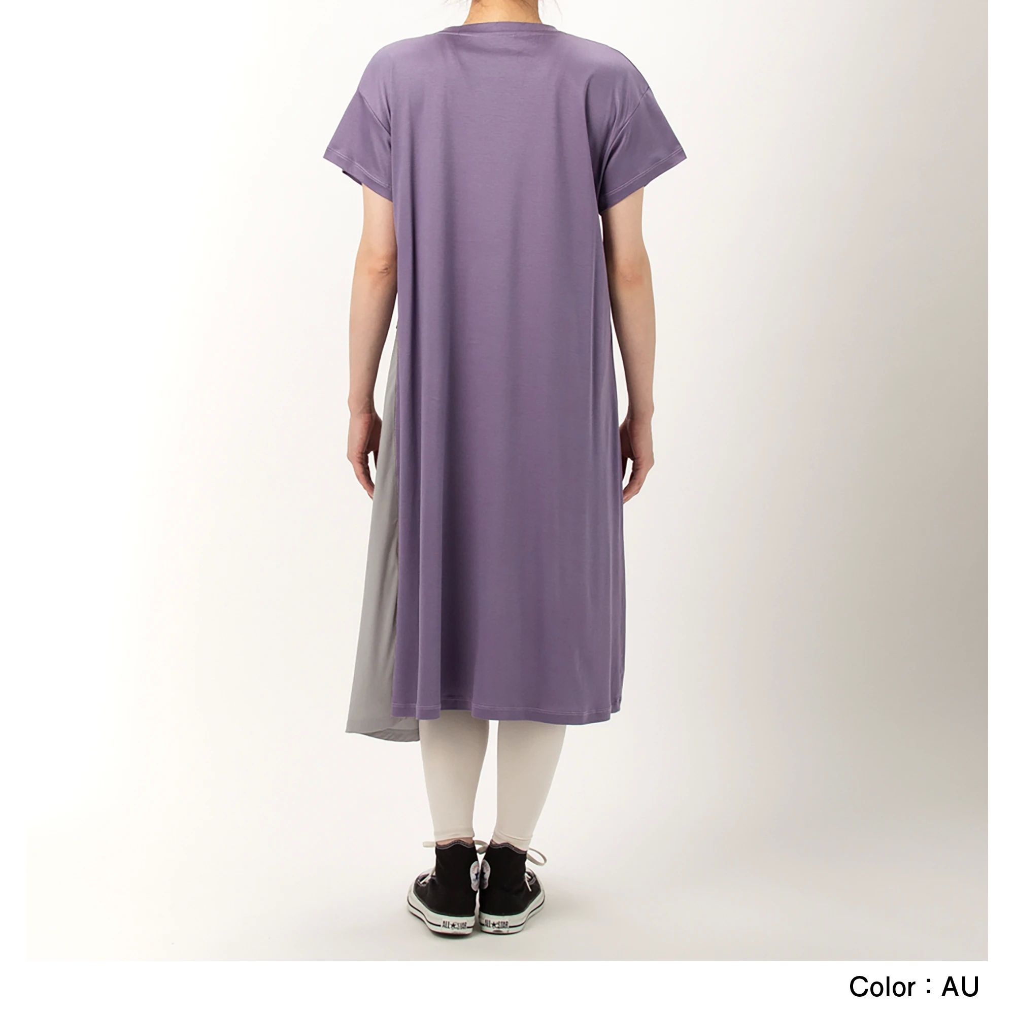 ギャザードティーワンピース レディース Dam Danskin ダンスキン 公式通販