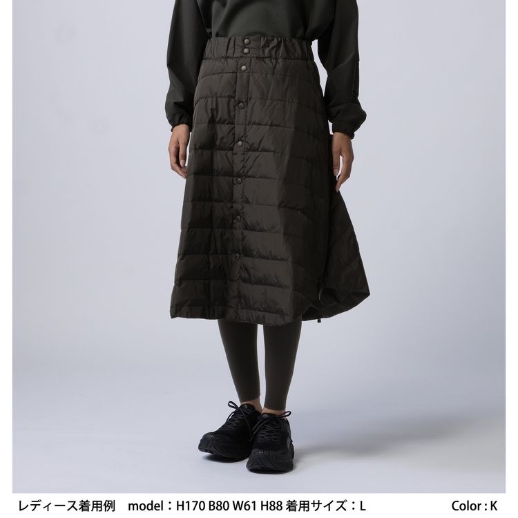 DANSKIN インサレーションスカートINSULATION SKIRT ロングスカート