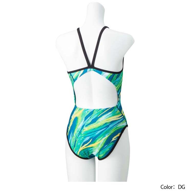 エレクトリックジャングル ターンズスーツ レディース 練習水着 ワンピース Stw003 Speedo スピード 公式通販