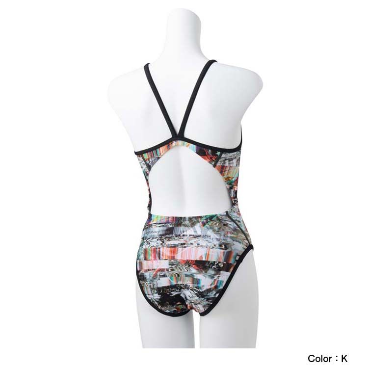 グリッチノイズターンズスーツ レディース 練習水着 ワンピース Stw007 Speedo スピード 公式通販