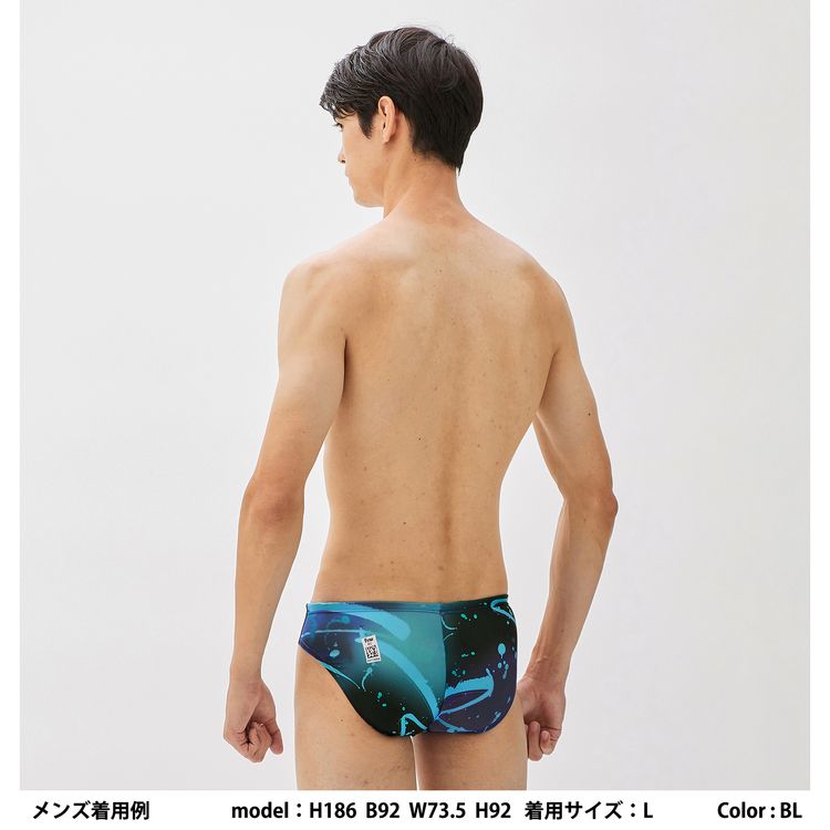 限定品 2023年 春夏NEWカラー メンズボックス 競泳練習用水着 男性