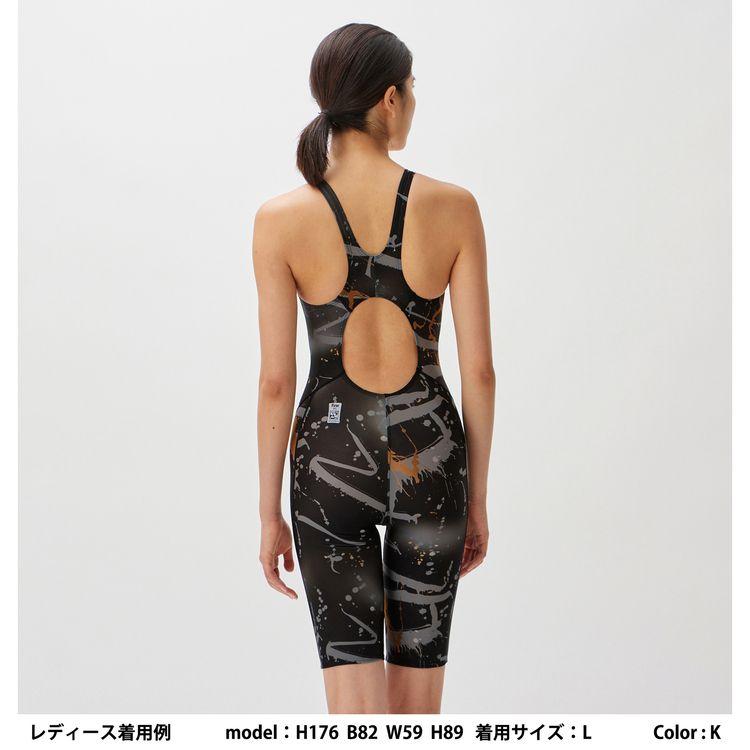 フレックスシグマカイセミオープンバックニースキン3(レディース/競泳 