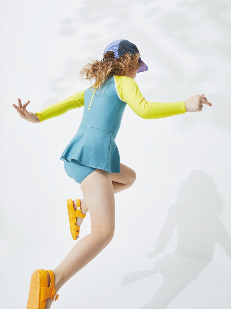 Speedo(スピード) ｜キッズロングスリーブスーツ（ガールズ）