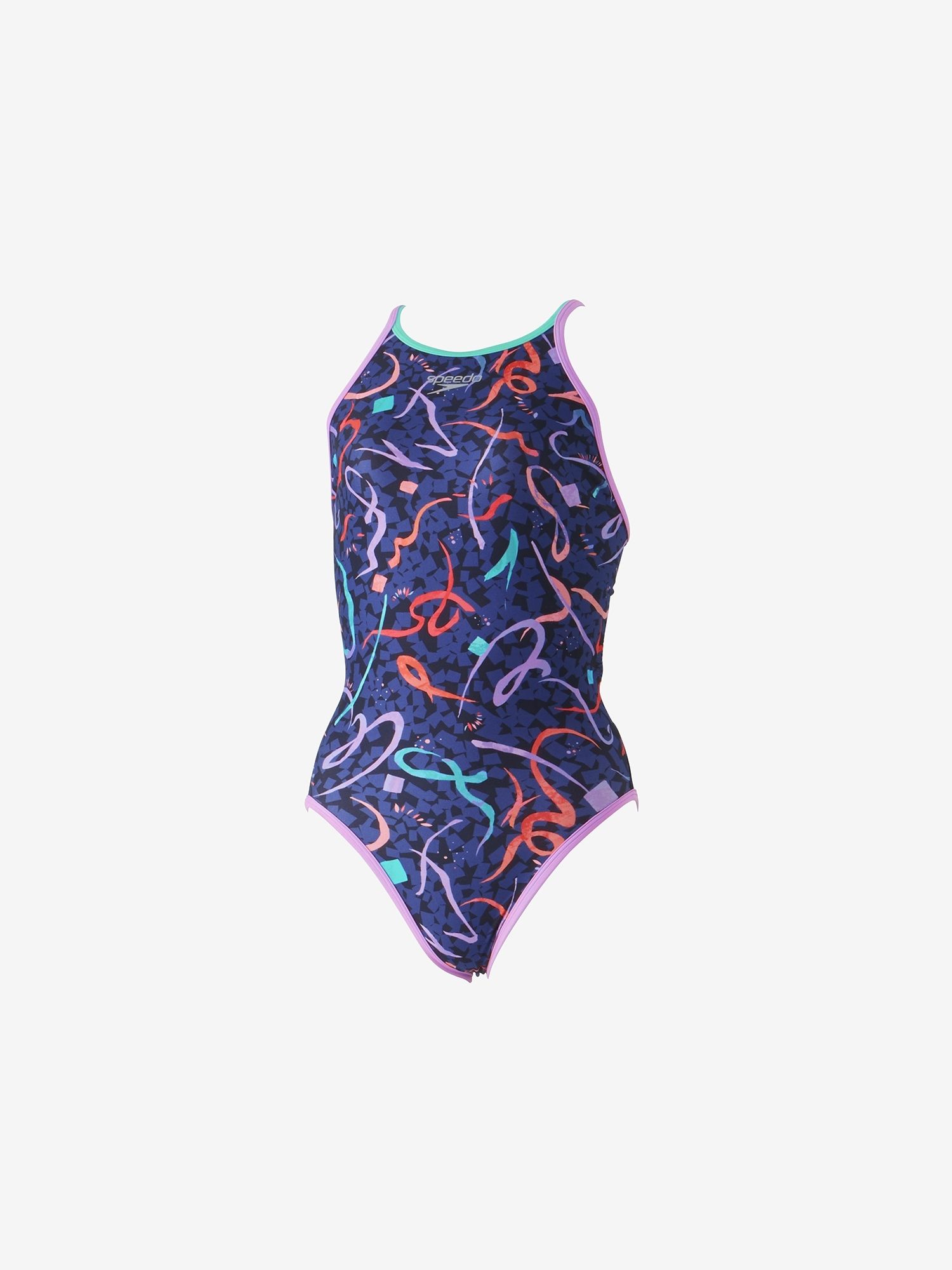 speedo 紫 sサイズ 競泳水着 練習用 - スポーツ用