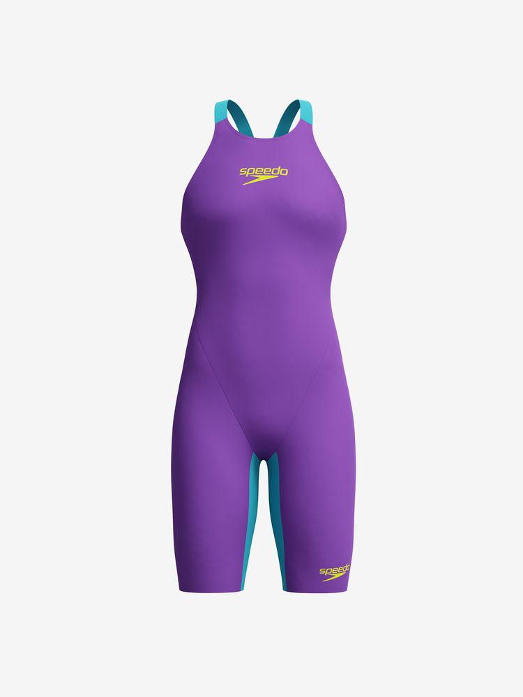 Speedo(スピード) ｜ファストスキンレーザーピュアヴァラー2.0オープンバックニースキン（レディース）