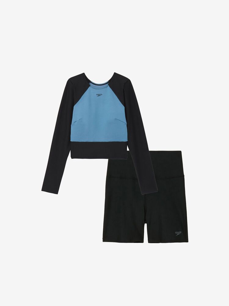 連休値下げ‼️美品⭐︎スピード　トレーニングウェア 上下セットU V カット レディース】紫外線対策！UVカット加工のランニングウェアセット