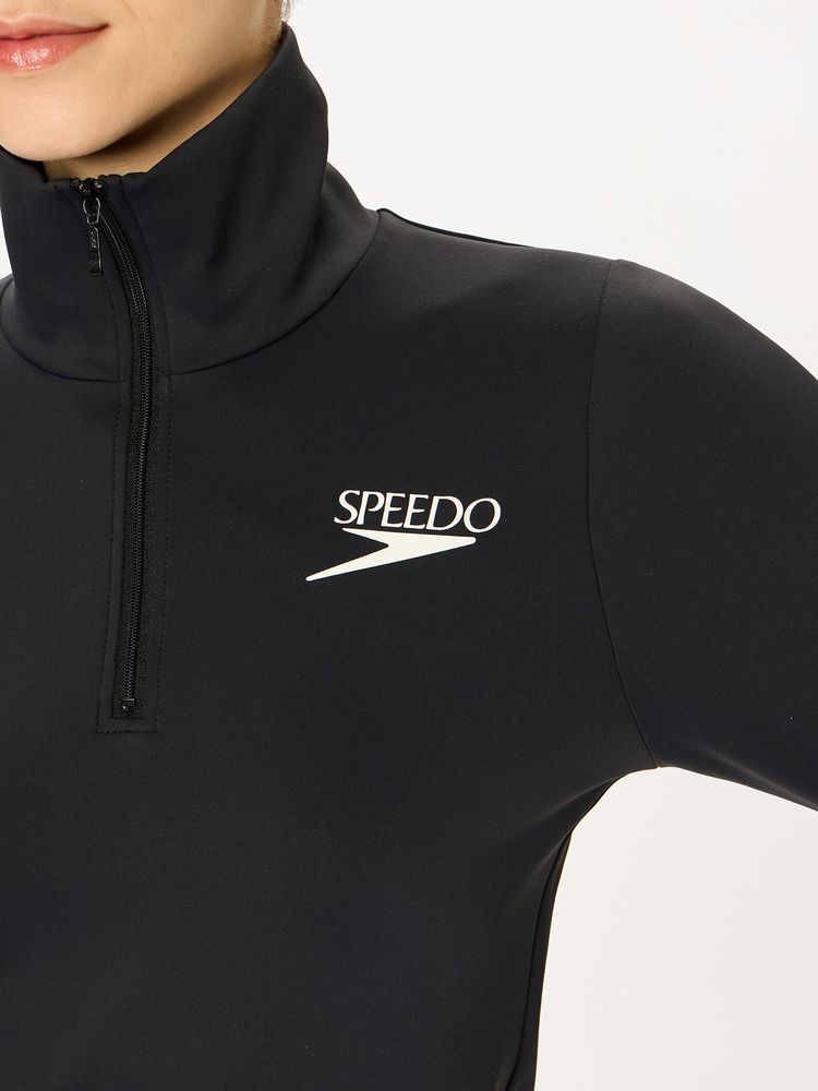 Speedo(スピード) ｜マイコンフィロングスリーブジップトップ（レディース）