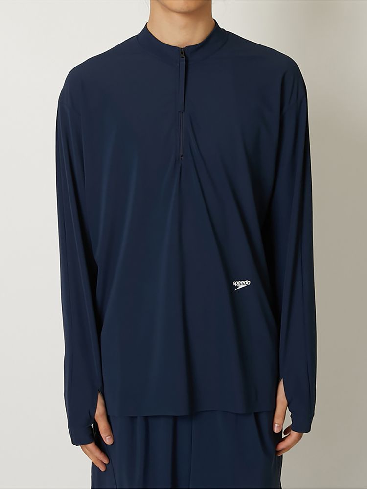 Speedo(スピード) ｜プロダクトトゥエルブ×スピードハーフジップシャツ（メンズ）