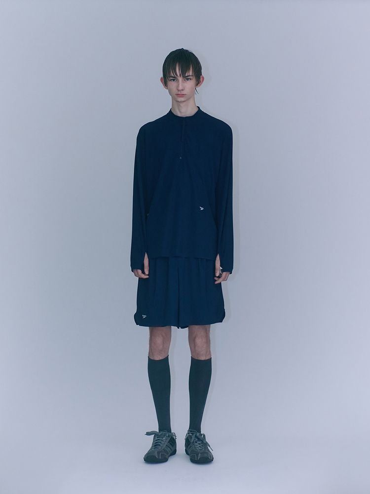 V TWELVE ハーフジップ ブラックシャツ 公式・限定】プロダクトトゥエルブ×スピードハーフジップシャツ