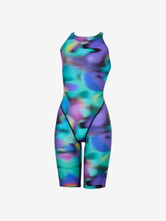 SPEEDO ブーンジオメトリックターンズミニオープンバックニースキン 公式】ヴィンテージアロハターンズミニオープンバックニースキン