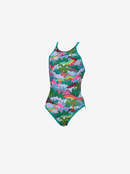 Speedo ワンピース水着 オリーブグリーン Lサイズ speedo ワンピース水着 水着 レディース水着 スピード SPEEDO