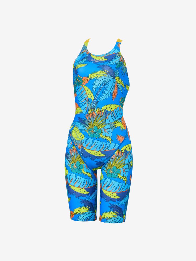 SPEEDO ブーンジオメトリックターンズミニオープンバックニースキン Amazon.co.jp: [スピード] 競泳用トレーニング水着 Sea Dots