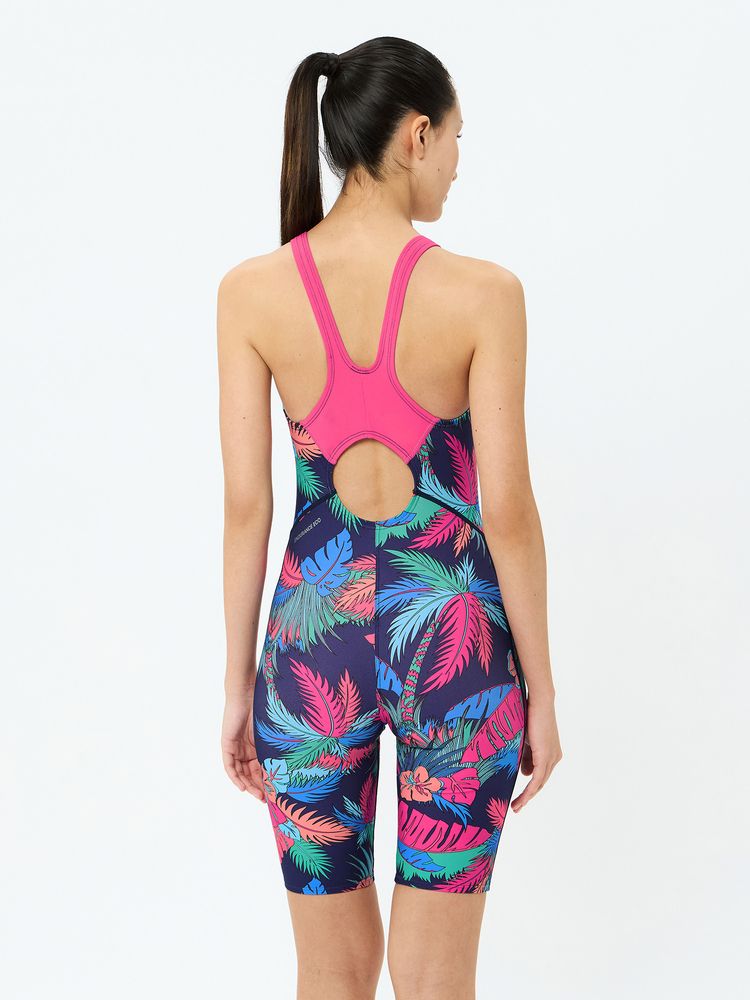 Speedo(スピード) ｜ヴィンテージアロハターンズミニオープンバックニースキン（レディース）