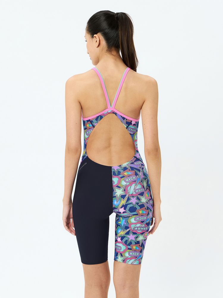 Speedo(スピード) ｜スパークリングブーンターンズニースキン（レディース）