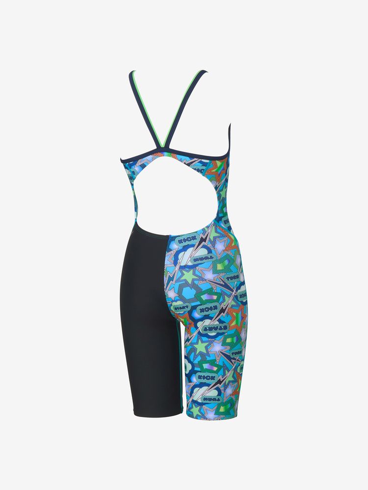 Speedo(スピード) ｜スパークリングブーンターンズニースキン（レディース）