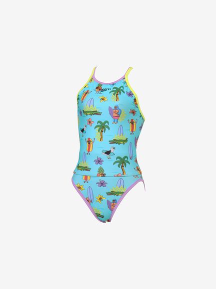 Yellow Rat ブルー 水着 ROXY ロキシー 水着 レディース WILD AT HEART RSW252001