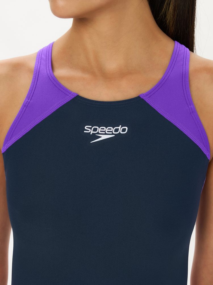 Speedo(スピード) ｜ワーディングストライプスターンズパズルミニオープンバッグニースキン（レディース）