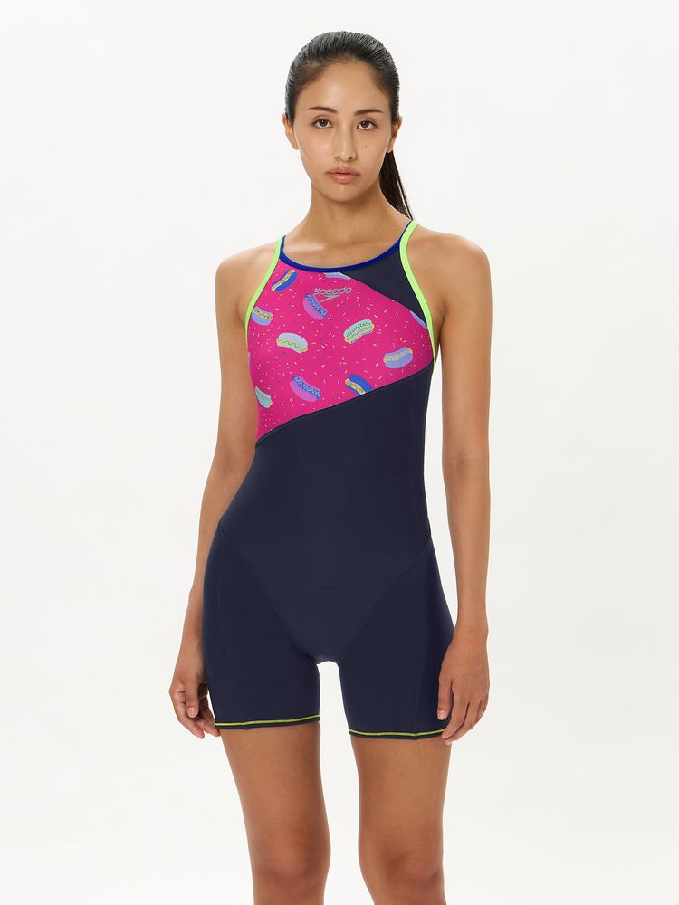 Speedo(スピード) ｜ホットドッグターンズショートニースキン（レディース）