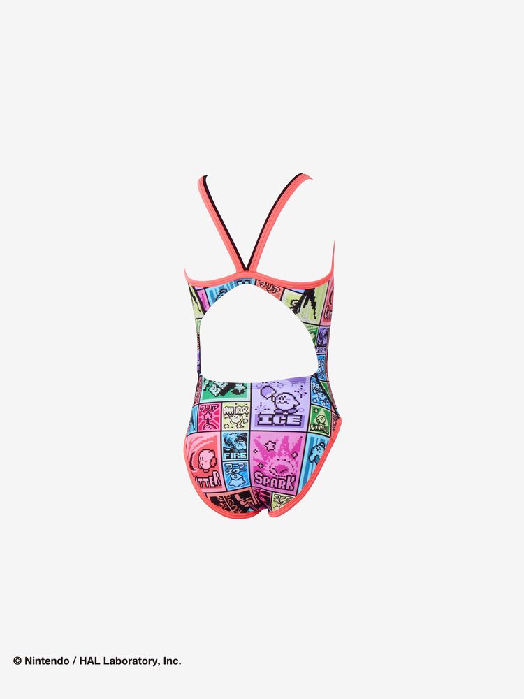 Speedo(スピード) ｜カービィドットブロックターンズスーツ（ガールズ）