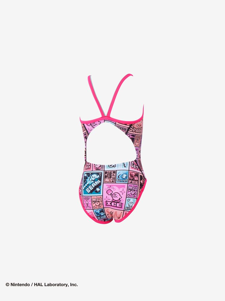 Speedo(スピード) ｜カービィドットブロックターンズスーツ（ガールズ）