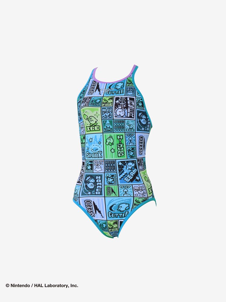 Speedo(スピード) ｜カービィドットブロッククロッシェターンズスーツ（レディース）