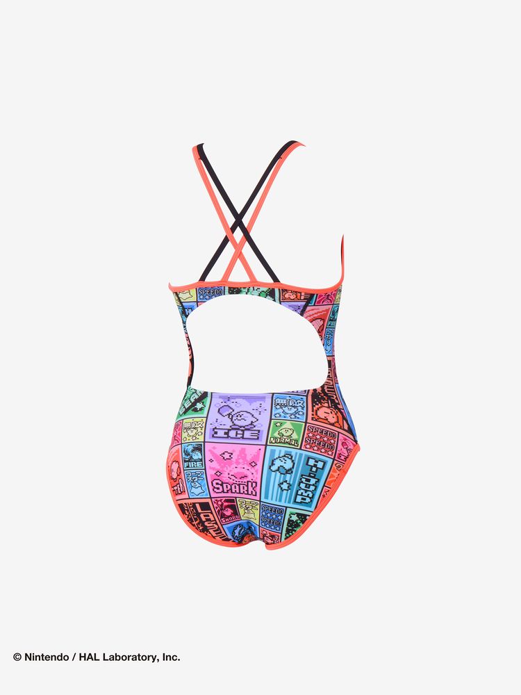 Speedo(スピード) ｜カービィドットブロッククロッシェターンズスーツ（レディース）