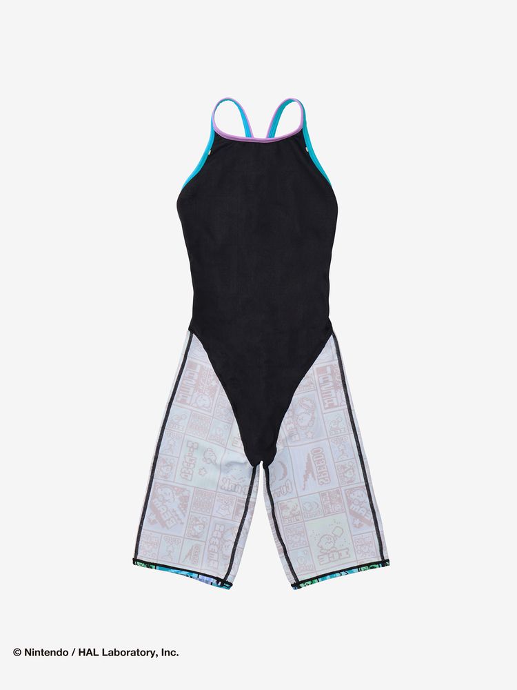 Speedo(スピード) ｜カービィドットブロックターンズニースキン（レディース）