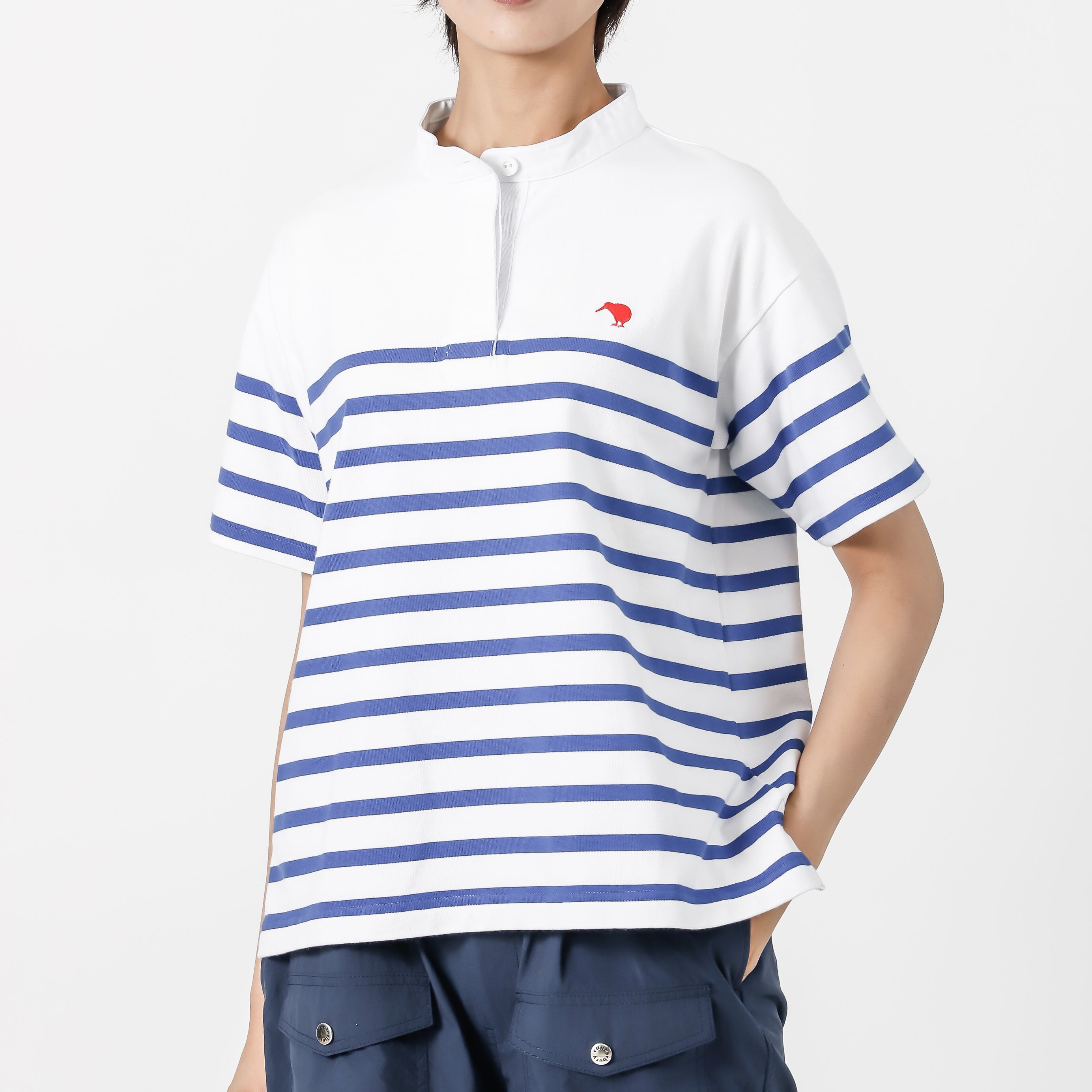 ショートスリーブ パネルストライプ ラグビージャージ レディース Wa Canterbury カンタベリー 公式通販