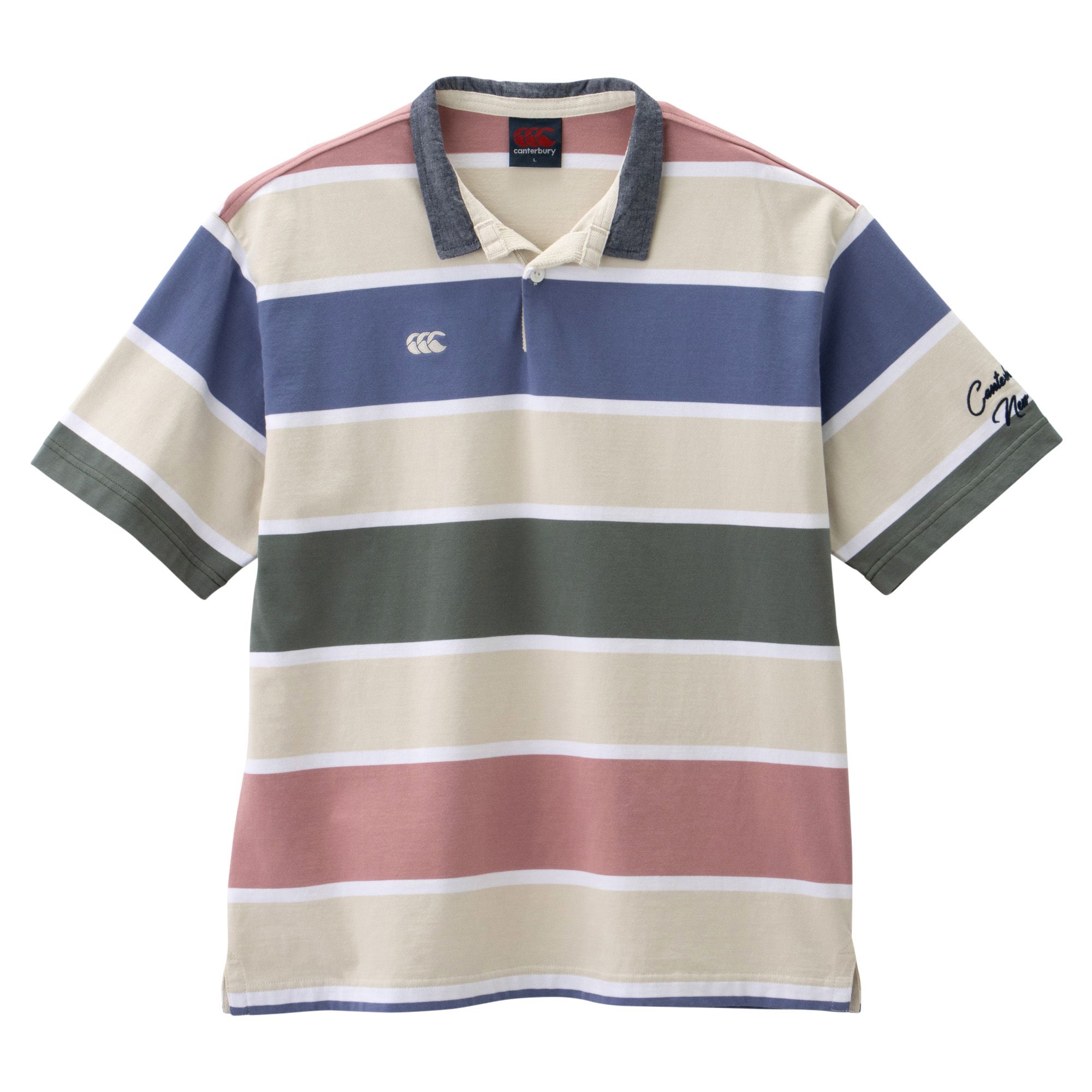 ファッション通販 カンタベリー CANTERBURY RA42087 ラグビー ウェア メンズ ユニ L S RUGGER SHIRT アイボリー  fucoa.cl