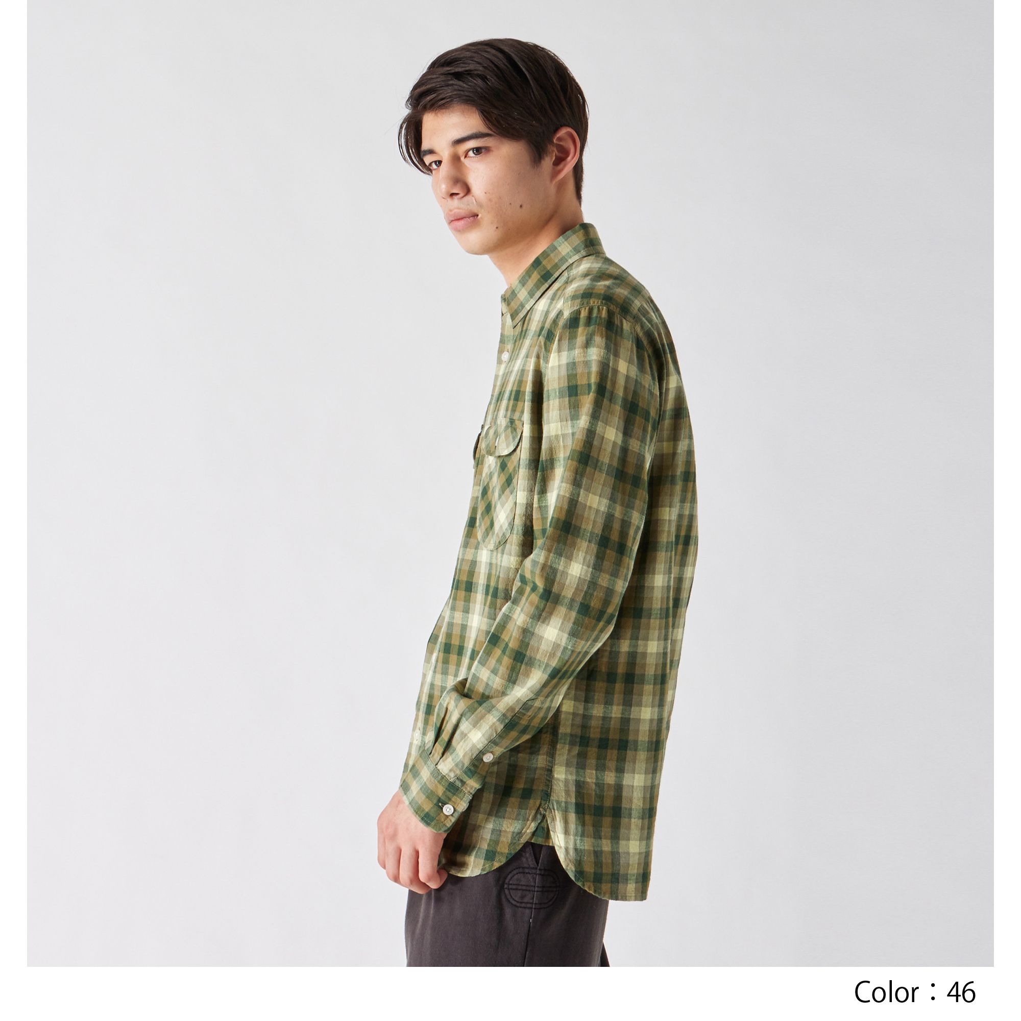 ロングスリーブ マドラスチェックシャツ メンズ Ra458 Canterbury公式通販 セール