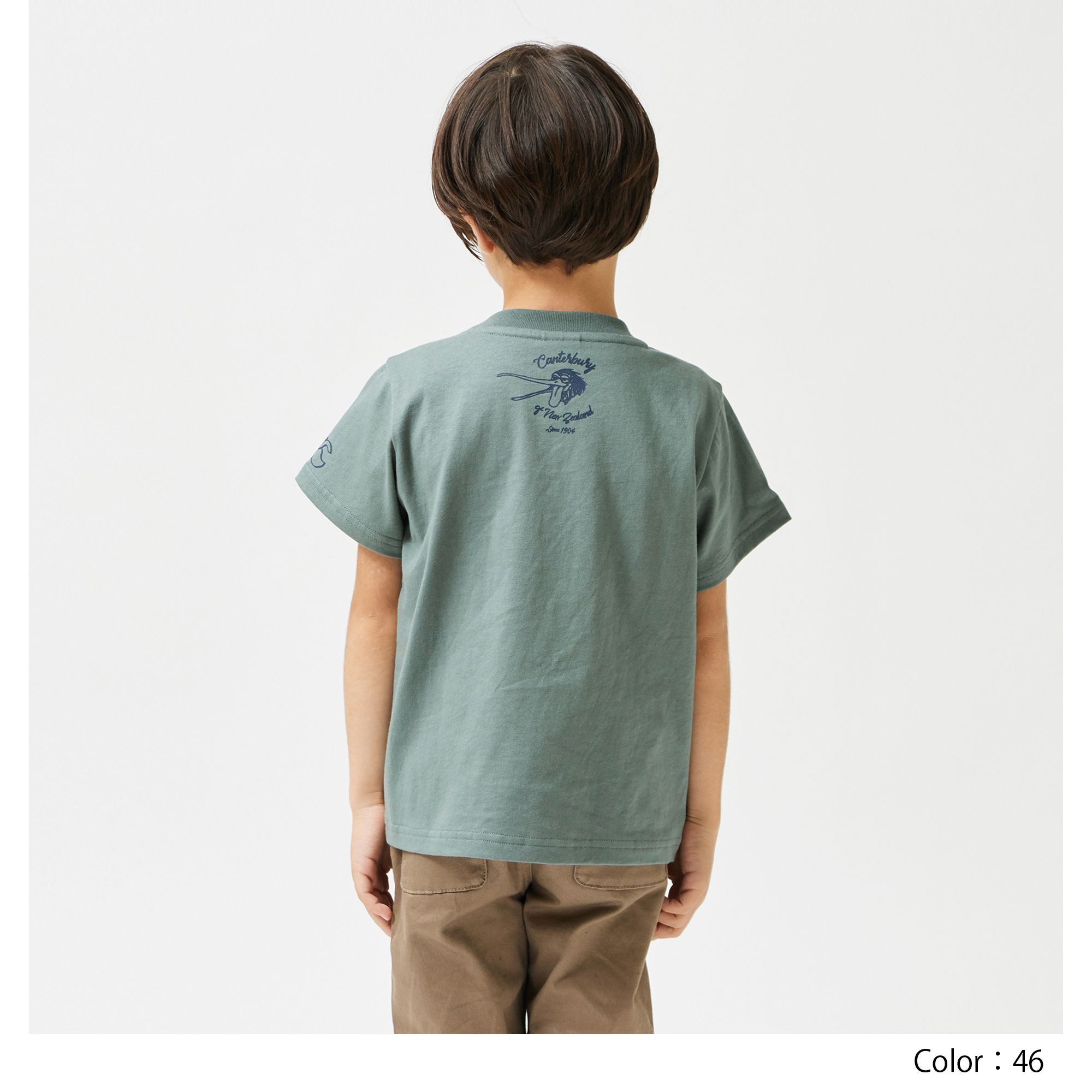 メール便対応商品 Canterbury カンタベリー Tシャツ トレーニング ラグビー ショートスリーブ ティシャツ RJ32255J スポーツ  ラガー 半袖 ジュニア